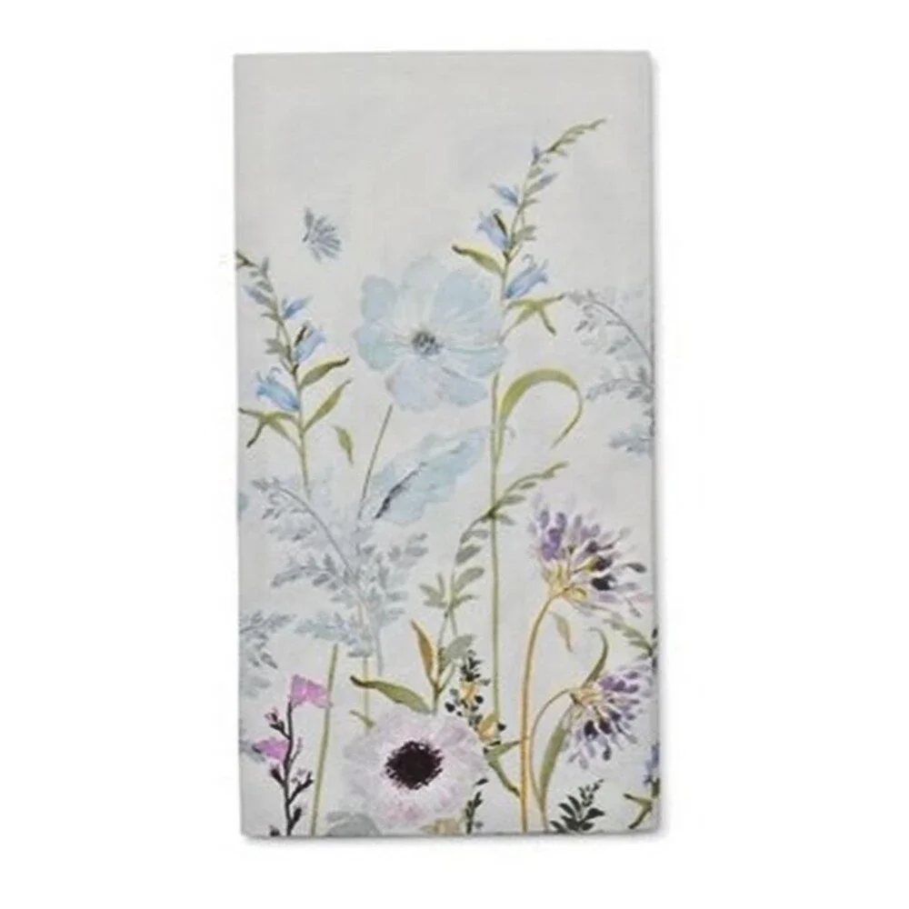 Spring Floral Paper Napkins Guest Towels Bathroom Bath Petal Stone 20 Ct 2 Pack